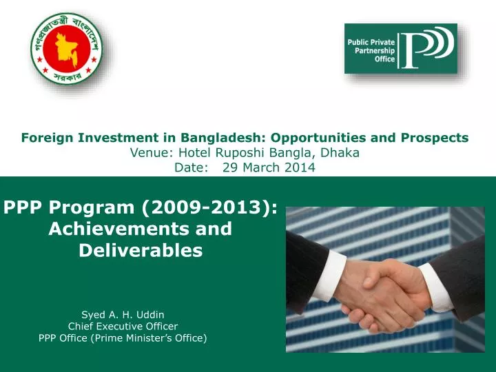 presentation to the hon ble prime minister june 19 2013