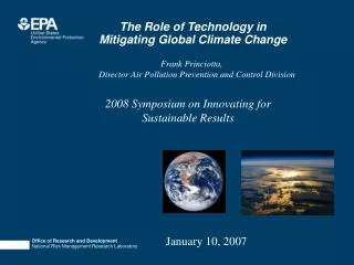 The Role of Technology in Mitigating Global Climate Change