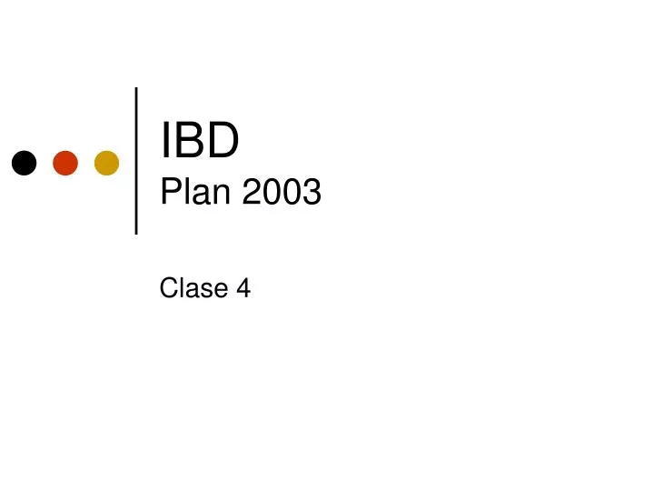 ibd plan 2003