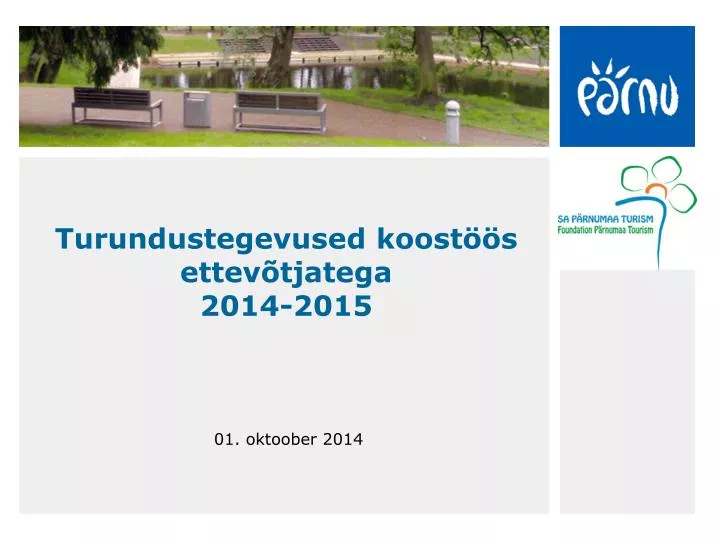 turundustegevused koost s ettev tjatega 2014 2015