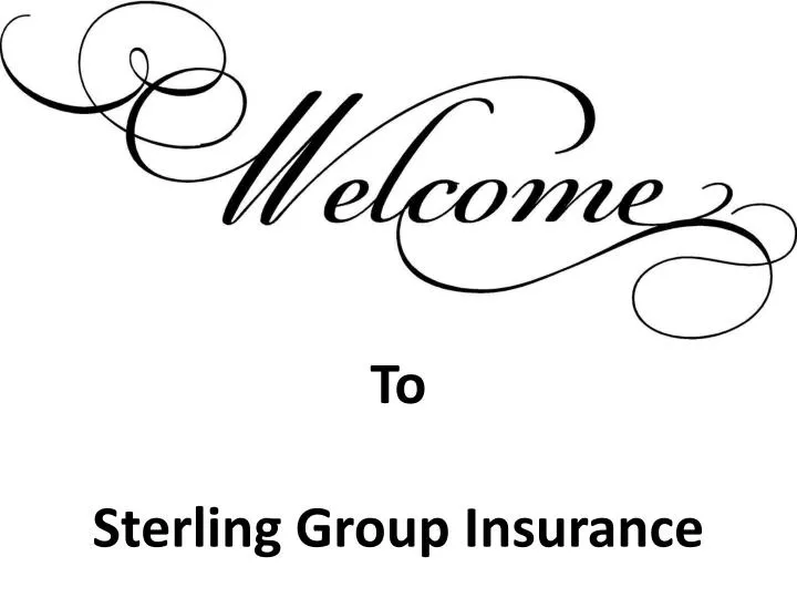 to sterling group insurance