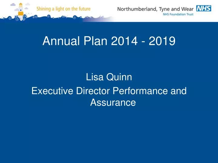annual plan 2014 2019