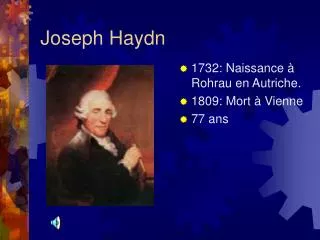 joseph haydn