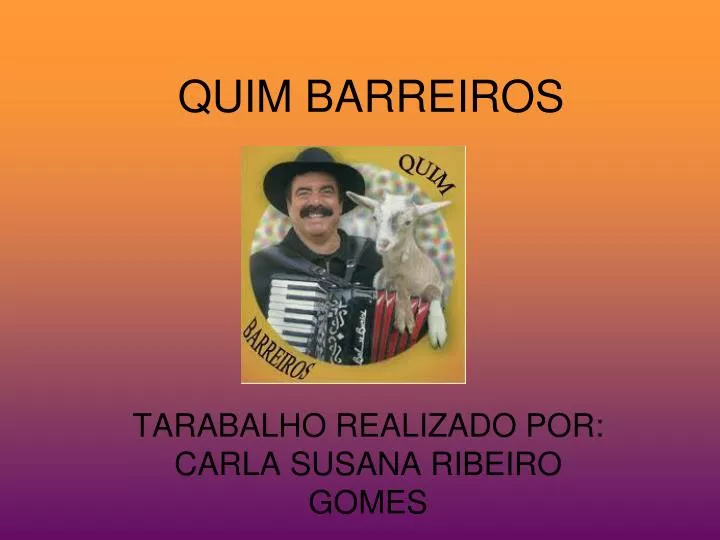 quim barreiros