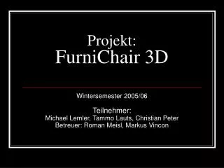 Projekt: FurniChair 3D