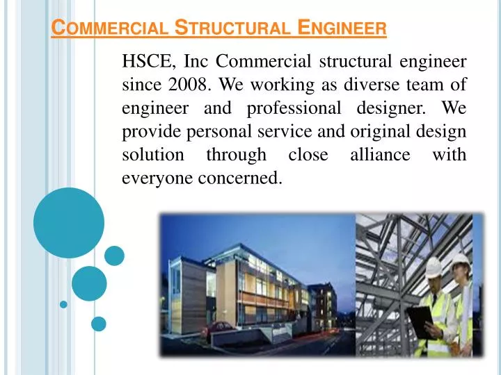 commercial structural engineer