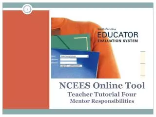 NCEES Online Tool Teacher Tutorial Four Mentor Responsibilities