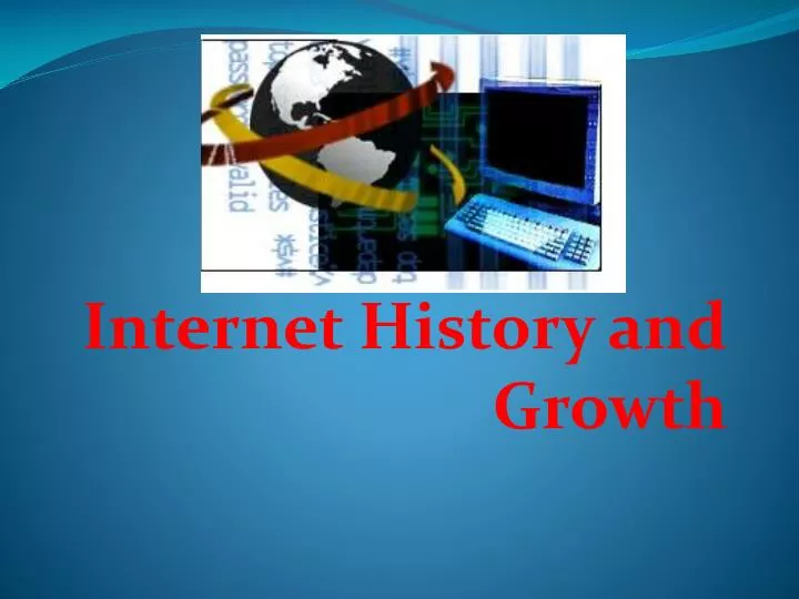 internet history and growth