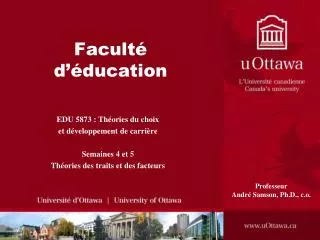 facult d ducation