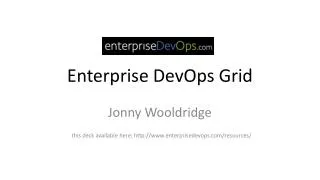 Enterprise DevOps Grid