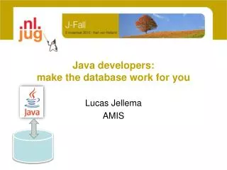 Java developers: make the database work for you