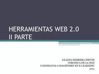 herramientas web 2 0 ii parte