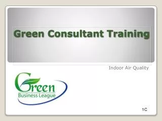 Green Consultant Training
