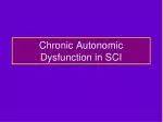 Chronic Autonomic Dysfunction in SCI - slide 1