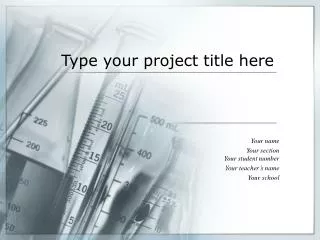 Type your project title here