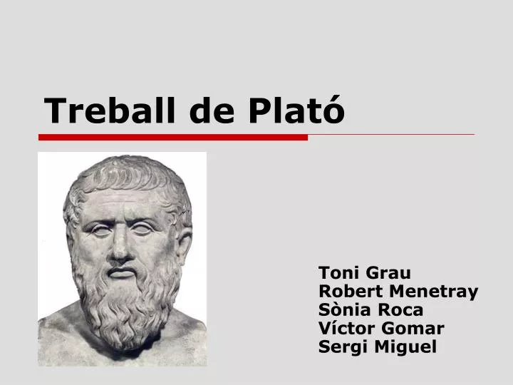 treball de plat