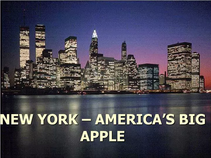new york america s big apple