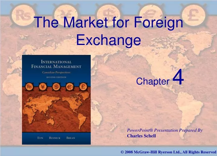 the market for foreign exchange