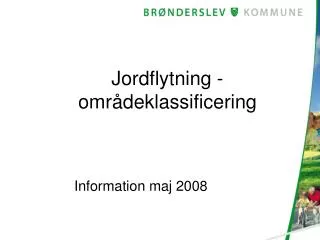 jordflytning omr deklassificering