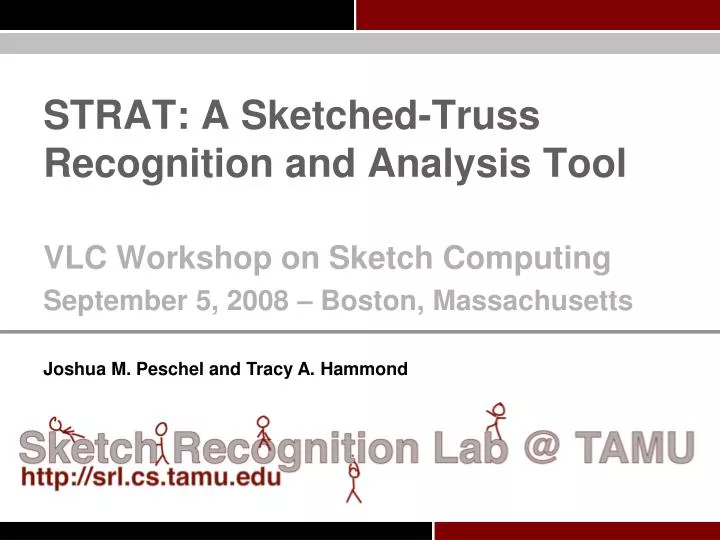 strat a sketched truss recognition and analysis tool