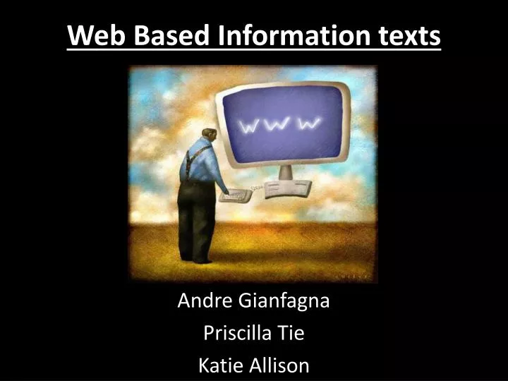 web based information texts