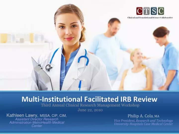 multi institutional facilitated irb review