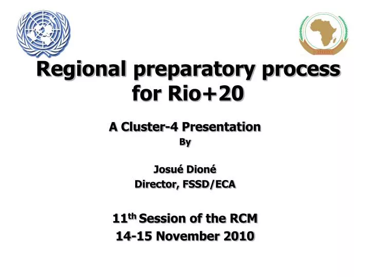 regional preparatory process for rio 20