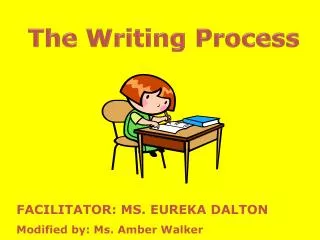 FACILITATOR: MS. EUREKA DALTON Modified by: Ms. Amber Walker