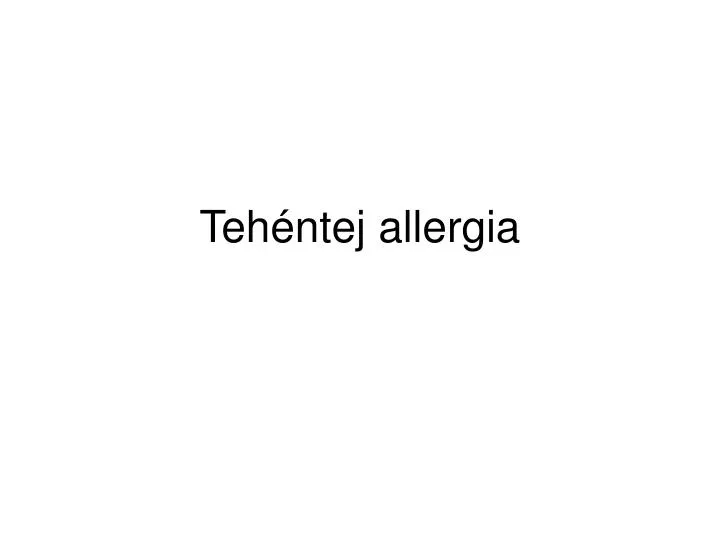 teh ntej allergia