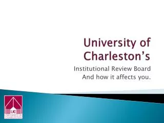 University of Charleston’s