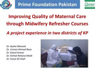 Prime Foundation Pakistan