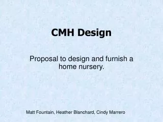 CMH Design
