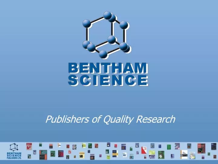 publishers of quality research