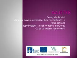 majetek