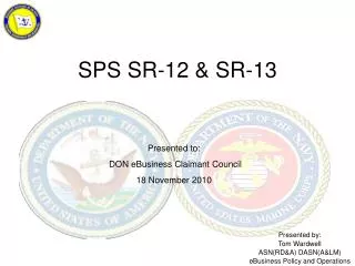 SPS SR-12 &amp; SR-13