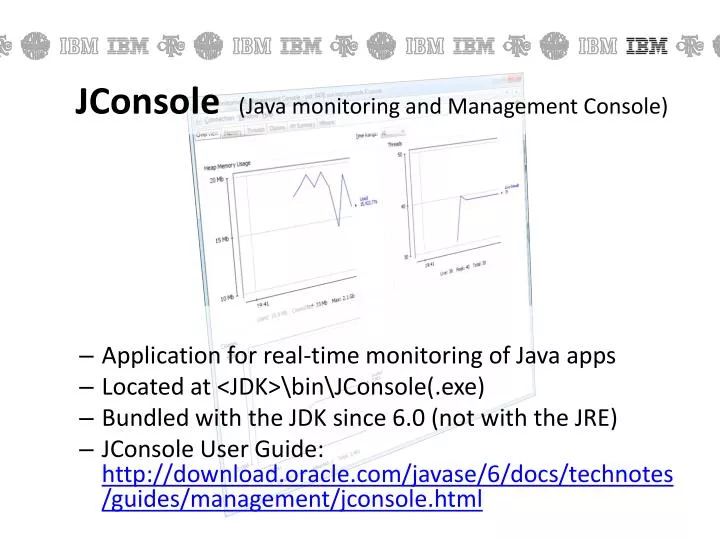 jconsole java monitoring and management console