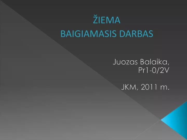 juozas balaika pr1 0 2v jkm 2011 m