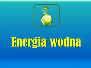energia wodna