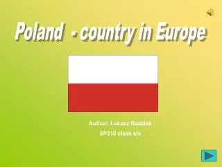 Poland - country in Europe