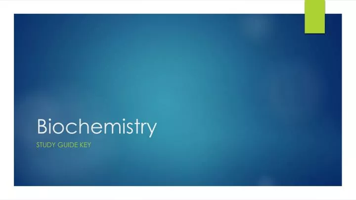 Ppt Biochemistry Powerpoint Presentation Free Download Id 6921764