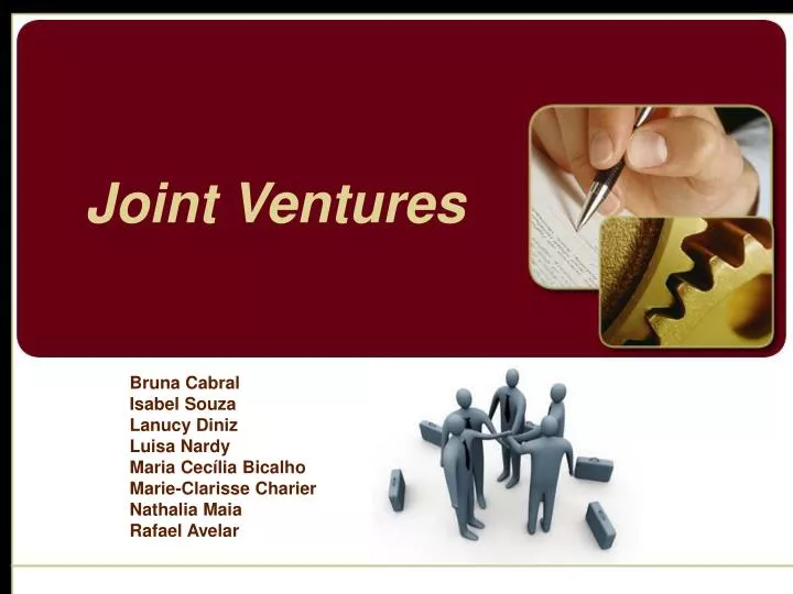 joint ventures
