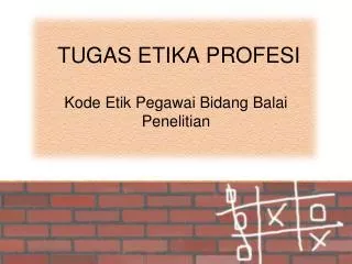 tugas etika profesi
