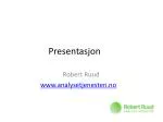 Presentasjon - slide 1