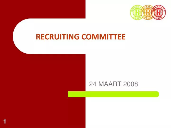recruiting committee