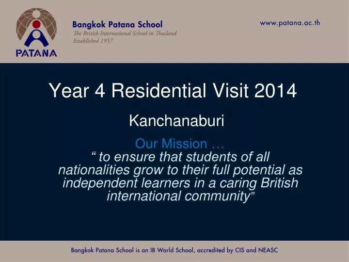 year 4 residential visit 2014