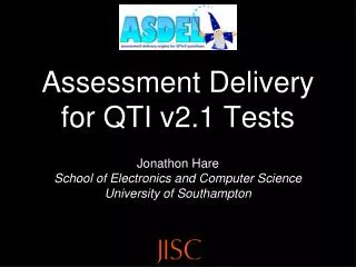 Assessment Delivery for QTI v2.1 Tests