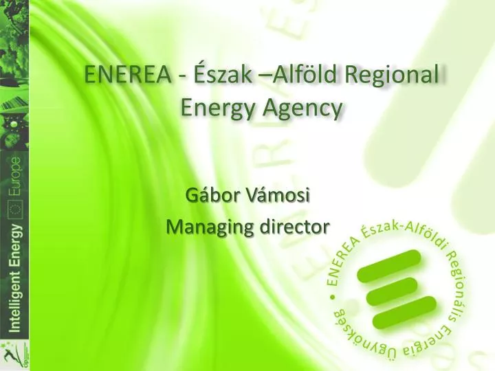 enerea szak alf ld regional energy agency