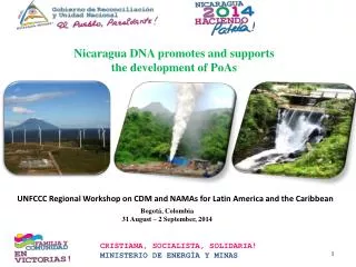 Nicaragua DNA promotes and supports the development of PoAs