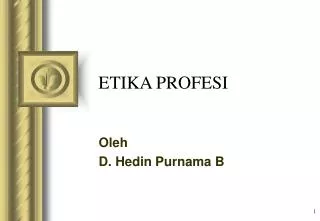 etika profesi