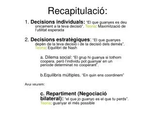 recapitulaci